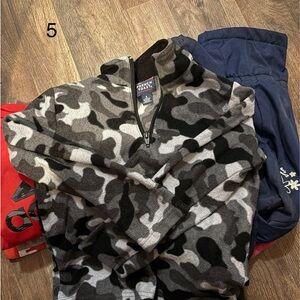 French Toast Camouflage Fleece Pullover